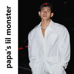 5784915103259,5784915103260,5784915103261,5784915103262,6141413271043, Wrinkle-Resistant Silk Shirt With Large Collar