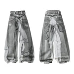 6059641985006,6059641985007,6059641985008,6059641985009, Y2K 3D Printed Wide-Leg Street Pants