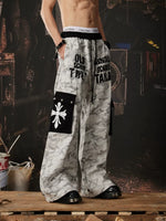Y2K Camouflage Wide Leg Cargo Pants 2