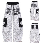 6059194117535,6059194117536,6059194117537,6059194117538, Y2K Camouflage Wide Leg Cargo Pants