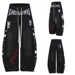 6223462818534,6223462818535,6223462818536,6223462818537, Y2K Graphic Wide Leg Casual Pants
