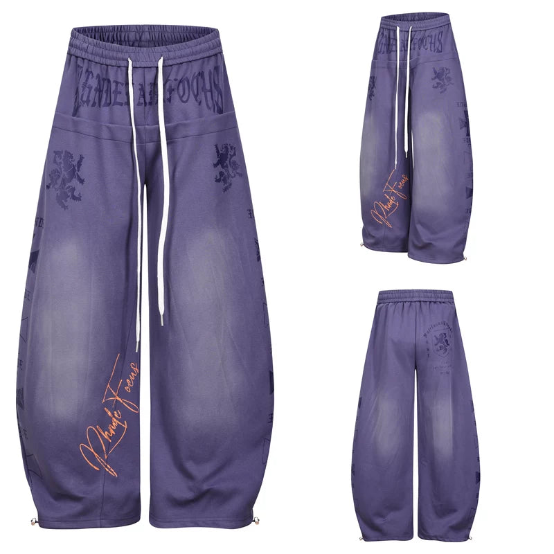6223462818538,6223462818539,6223462818540,6223462818541, Y2K Graphic Wide Leg Casual Pants