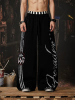 Y2K Graphic Wide Leg Sweatpants Pants 1