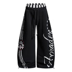 6059170837480,6059170837481,6059170837482,6059170837483, Y2K Graphic Wide Leg Sweatpants Pants