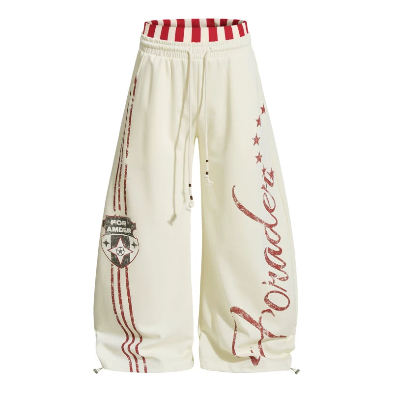 6059170837484,6059170837485,6059170837486,6059170837487, Y2K Graphic Wide Leg Sweatpants Pants