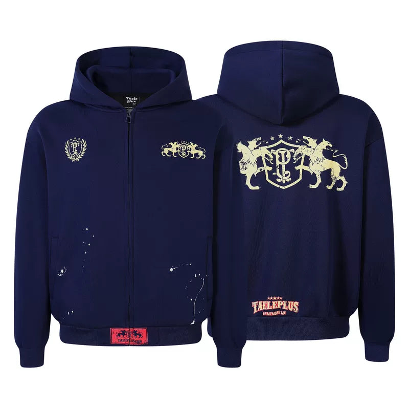 6197607923182,6197607923183,6197607923184, Y2K Punk Distressed Zip-Up Hooded Sweatshirt