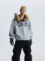 6075190183750,6075190183751,6075190183752,6075190183753, Y2K Zip Up Hoodie with Faux Fur