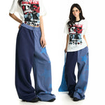 6035162352697,6035162352698,6035162352699,6035162352700, Yin Yang Star Print Wide Leg Pants