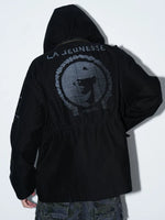Youth Four-Pocket Hooded Work Jacket 2