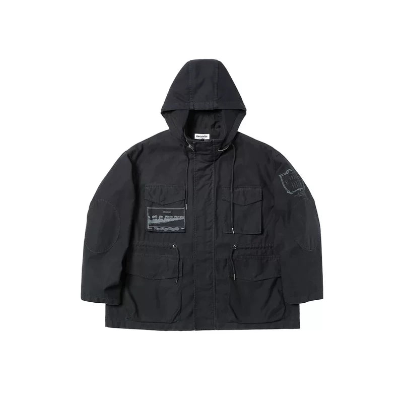 6198470835684,6198470835686,6198470835688,6198470835690, Youth Four-Pocket Hooded Work Jacket
